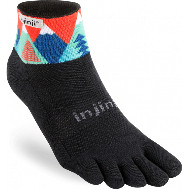 Chaussettes à orteils de running Spectrum Trail Midweight Mini-Crew unisexe