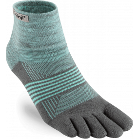 Chaussettes à orteils de running Trail Midweight Mini-Crew Coolmax femme