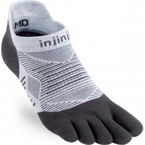 Chaussettes à orteils de running Run Lightweight No-Show Coolmax unisexe