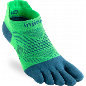 Chaussettes à orteils Run Lightweight No-Show Coolmax unisexe