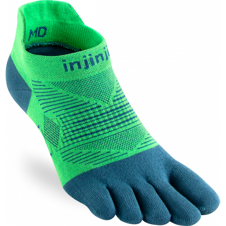 Chaussettes à orteils Run Lightweight No-Show Coolmax unisexe Chaussettes à orteils Run Lightweight No-Show Coolmax unisexe