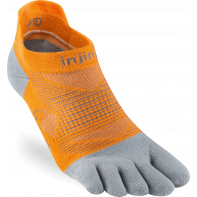 Chaussettes à orteils de running Run Lightweight No-Show Coolmax unisexe