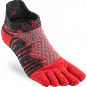 Chaussettes à orteils de running Ultra Run No-Show Coolmax unisexe