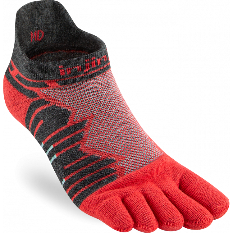 Chaussettes à orteils de running Ultra Run No-Show Coolmax unisexe