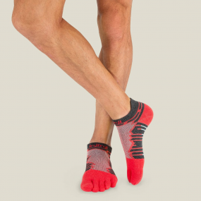 Chaussettes à orteils de running Ultra Run No-Show Coolmax unisexe