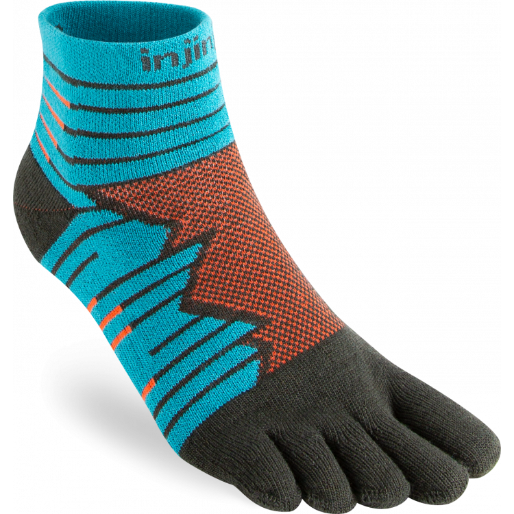 Chaussettes à orteils Ultra Run Mini-Crew Coolmax unisexe Chaussettes à orteils Ultra Run Mini-Crew Coolmax unisexe