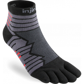 Chaussettes à orteils de running Ultra Run Mini-Crew Coolmax unisexe