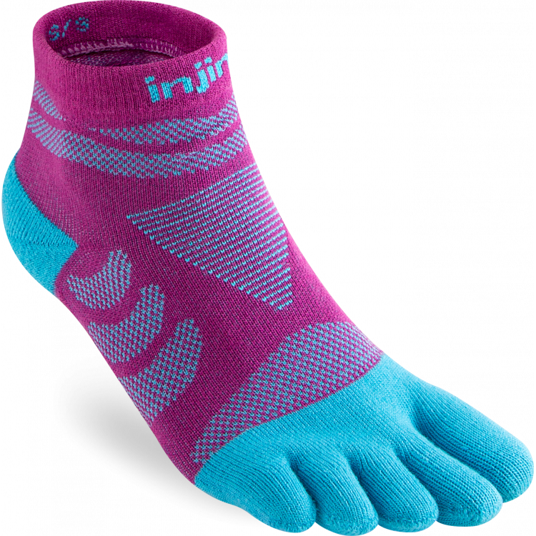 Chaussettes à orteils de running Ultra Run Mini-Crew Coolmax femme