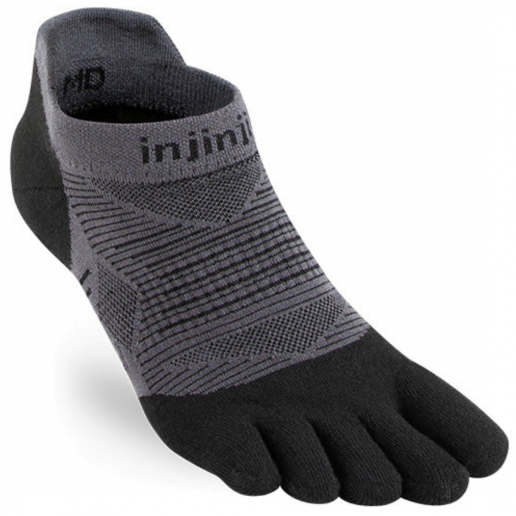 Chaussettes à orteils de running Run Original Weight No-Show Coolmax unisexe