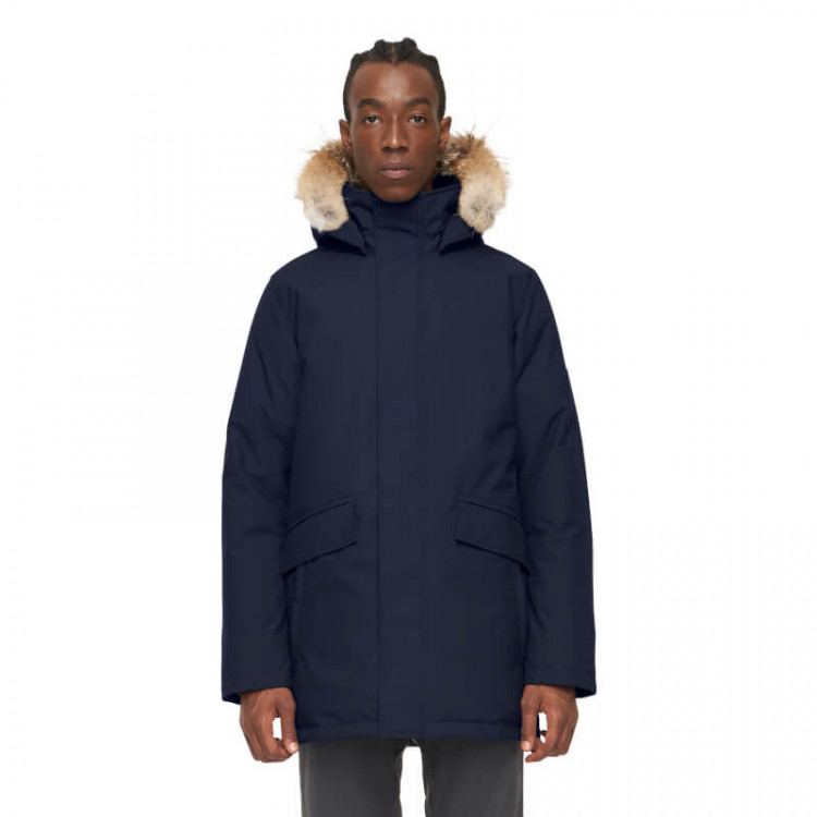 Parka en duvet avec fourrure de coyote Champlain homme