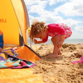 Abri de plage familial