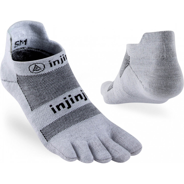 Chaussettes à orteils Run Lightweight No-Show NuWool unisexe Chaussettes à orteils Run Lightweight No-Show NuWool unisexe