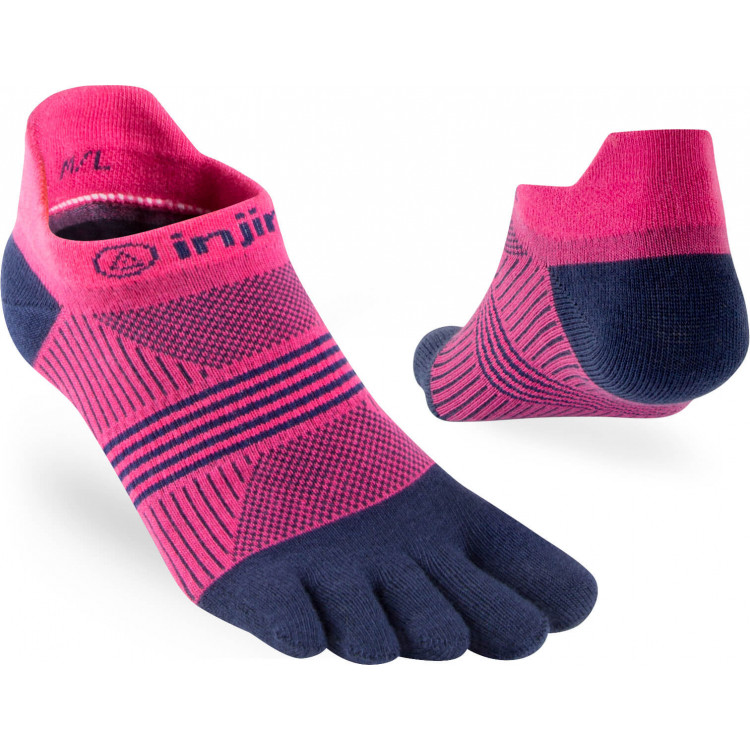 Chaussettes à orteils Run Lightweight No-Show Coolmax femme Chaussettes à orteils Run Lightweight No-Show Coolmax femme