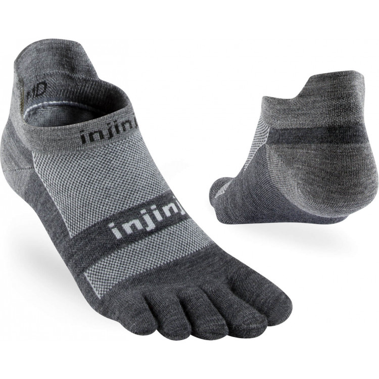 Chaussettes à orteils Run Lightweight No-Show NuWool unisexe Chaussettes à orteils Run Lightweight No-Show NuWool unisexe