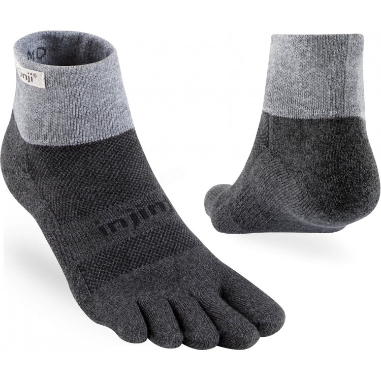 Chaussettes à orteils Trail Midweight Mini-Crew unisexe Chaussettes à orteils Trail Midweight Mini-Crew unisexe