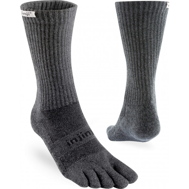Chaussettes à orteils Trail Midweight Crew Coolmax unisexe Chaussettes à orteils Trail Midweight Crew Coolmax unisexe