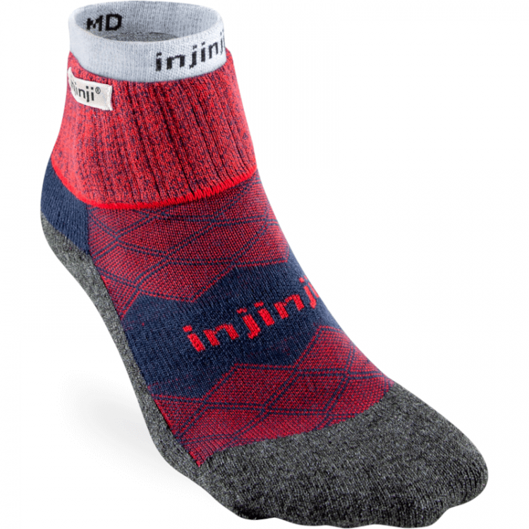 Chaussettes à orteils Liner + Runner Mini-Crew Coolmax homme Chaussettes à orteils Liner + Runner Mini-Crew Coolmax homme