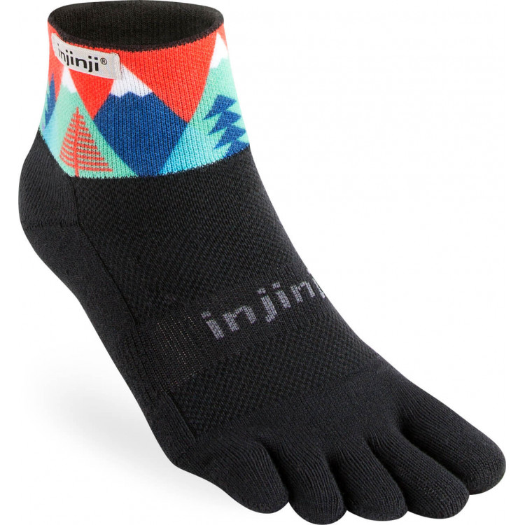 Chaussettes à orteils Spectrum Trail Midweight Mini-Crew unisexe Chaussettes à orteils Spectrum Trail Midweight Mini-Crew unisexe