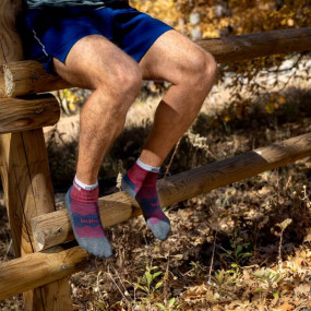 Chaussettes à orteils de running Liner + Runner Mini-Crew Coolmax homme