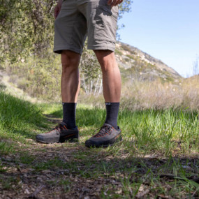 Chaussettes à orteils de randonnée Liner Crew Wool unisexe