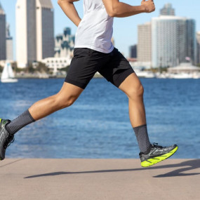 Chaussettes à orteils de running Run Lightweight Crew unisexe