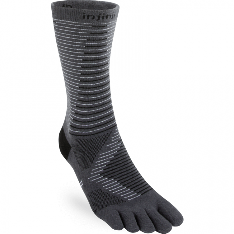 Chaussettes à orteils Run Lightweight Crew unisexe Chaussettes à orteils Run Lightweight Crew unisexe