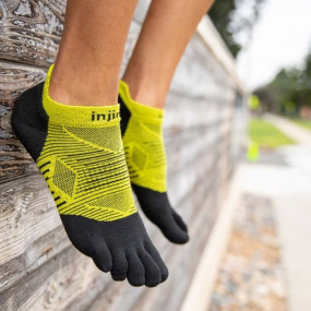 Chaussettes à orteils de running Run Lightweight No-Show Coolmax unisexe