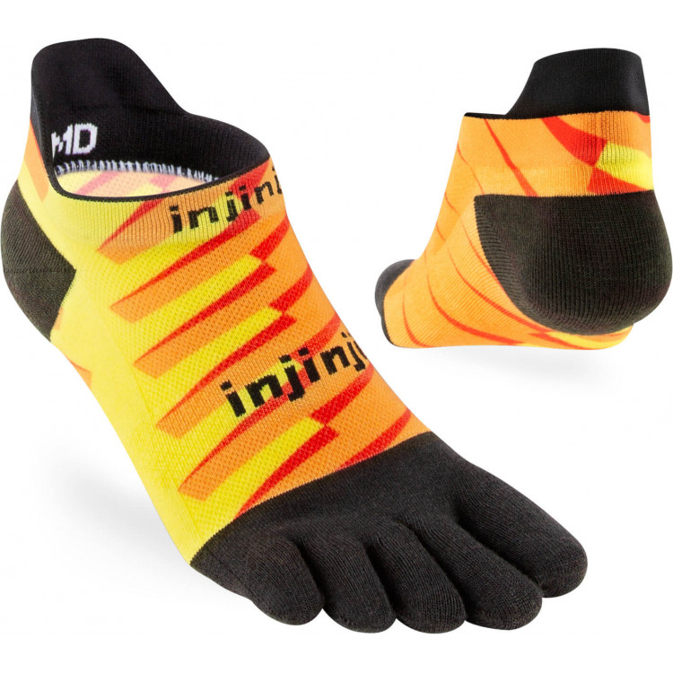 Chaussettes à orteils Spectrum Run Lightweight No-Show unisexe Chaussettes à orteils Spectrum Run Lightweight No-Show unisexe