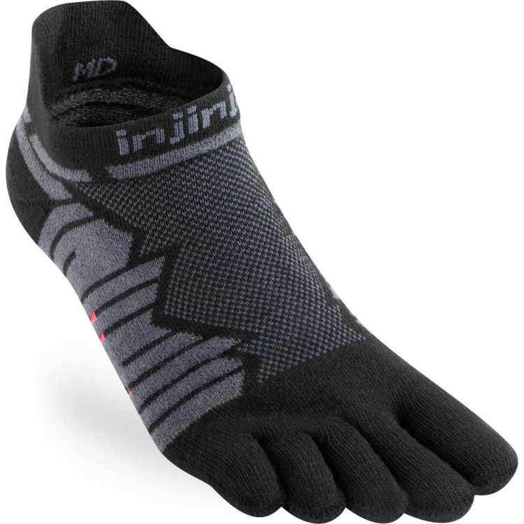 Chaussettes à orteils Ultra Run No Show Coolmax unisexe Chaussettes à orteils Ultra Run No Show Coolmax unisexe