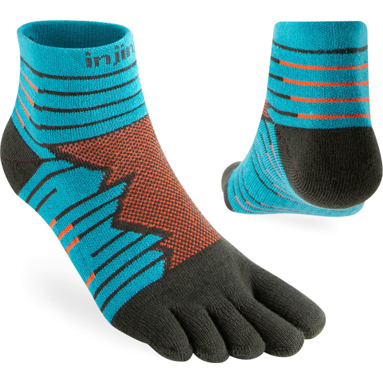 Chaussettes à orteils Ultra Run Mini-Crew unisexe Chaussettes à orteils Ultra Run Mini-Crew unisexe