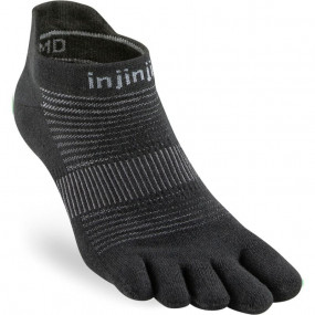 Chaussettes à orteils de running Run Original Weight No-Show Coolmax unisexe