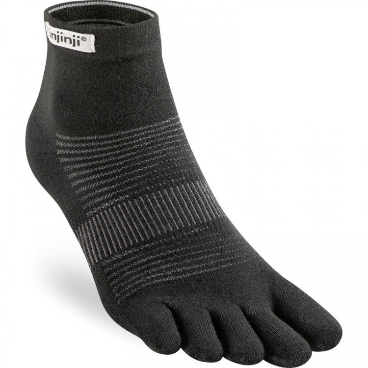 Chaussettes à orteils Run Lightweight Mini-Crew Coolmax unisexe Chaussettes à orteils Run Lightweight Mini-Crew Coolmax unisexe