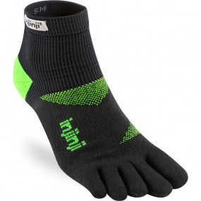 Chaussettes à orteils de running Trainer Mini-Crew Coolmax unisexe