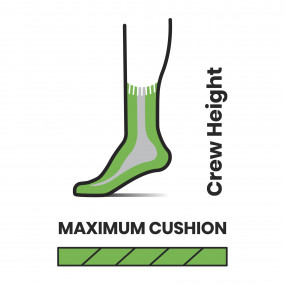 Chaussettes de randonnée Classic Edition Maximum Cushion Crew unisexe