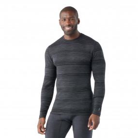 Haut thermique classique Merino col rond homme