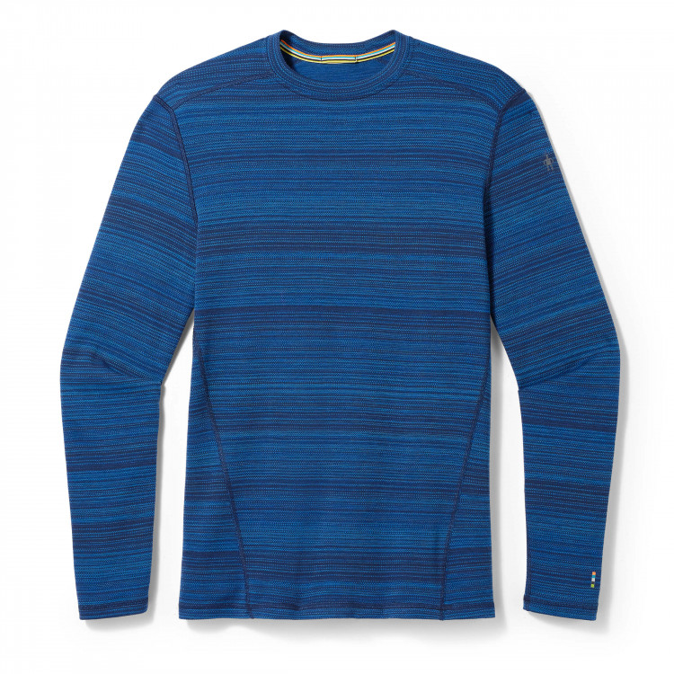 Haut thermique classique Merino col rond homme