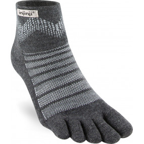 Chaussettes à orteils polyvalente Outdoor Midweight Mini-Crew Wool unisexe