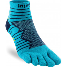 Chaussettes à orteils de running Ultra Run Mini-Crew Coolmax unisexe