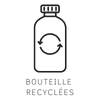 Quartz : Bouteilles recyclées Quartz : Bouteilles recyclées